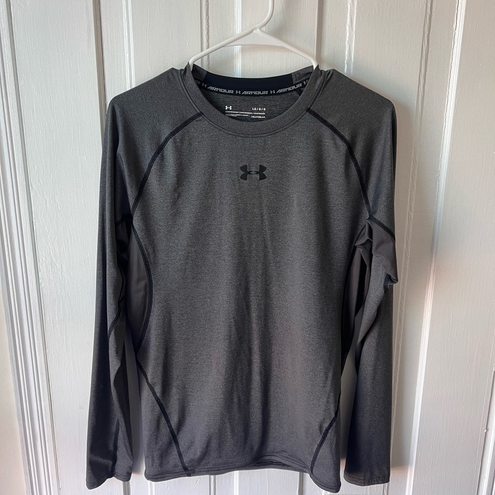 Under Armour Men's Gray Long Sleeve Shirt